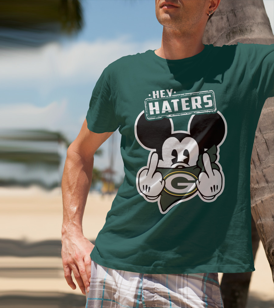 Hey Haters Mick Green Bay Packers T-Shirt