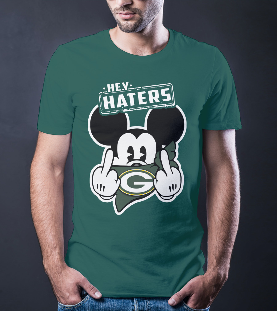 Hey Haters Mick Green Bay Packers T-Shirt