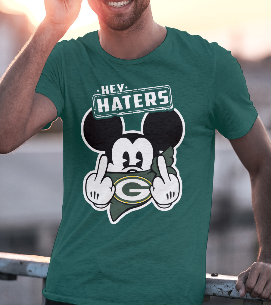 Hey Haters Mick Green Bay Packers T-Shirt