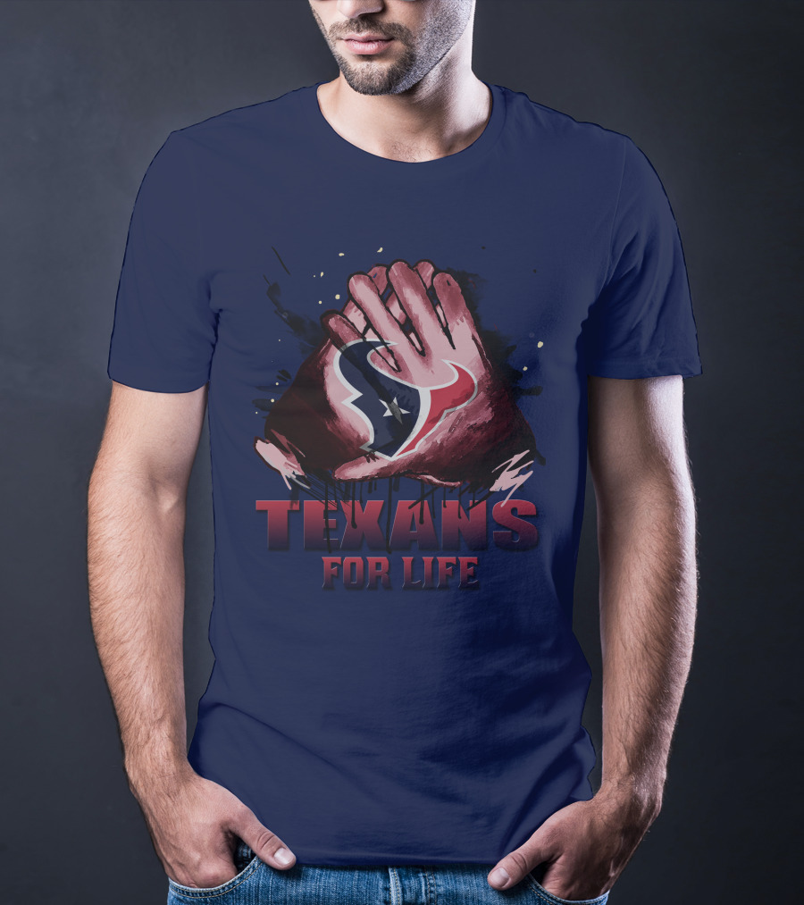 Texans For Life Houston 47 T-Shirt