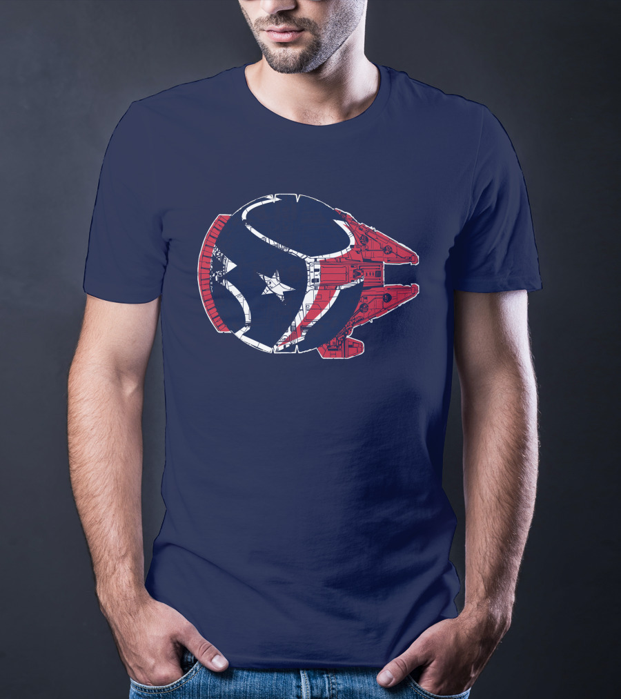 Houston Texans 76 Starship Tribute T-Shirt