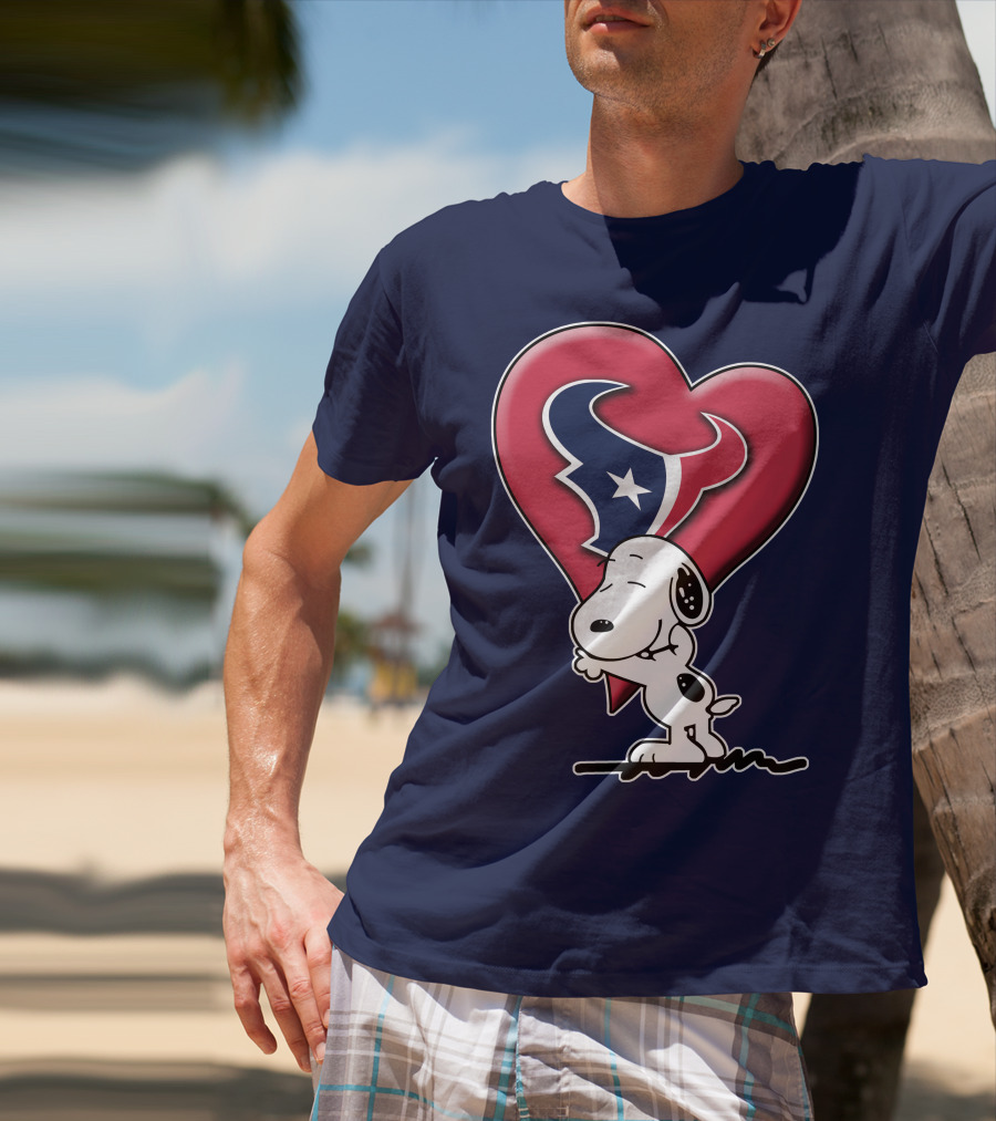 Snp Houston Texans Heart Embrace T-Shirt