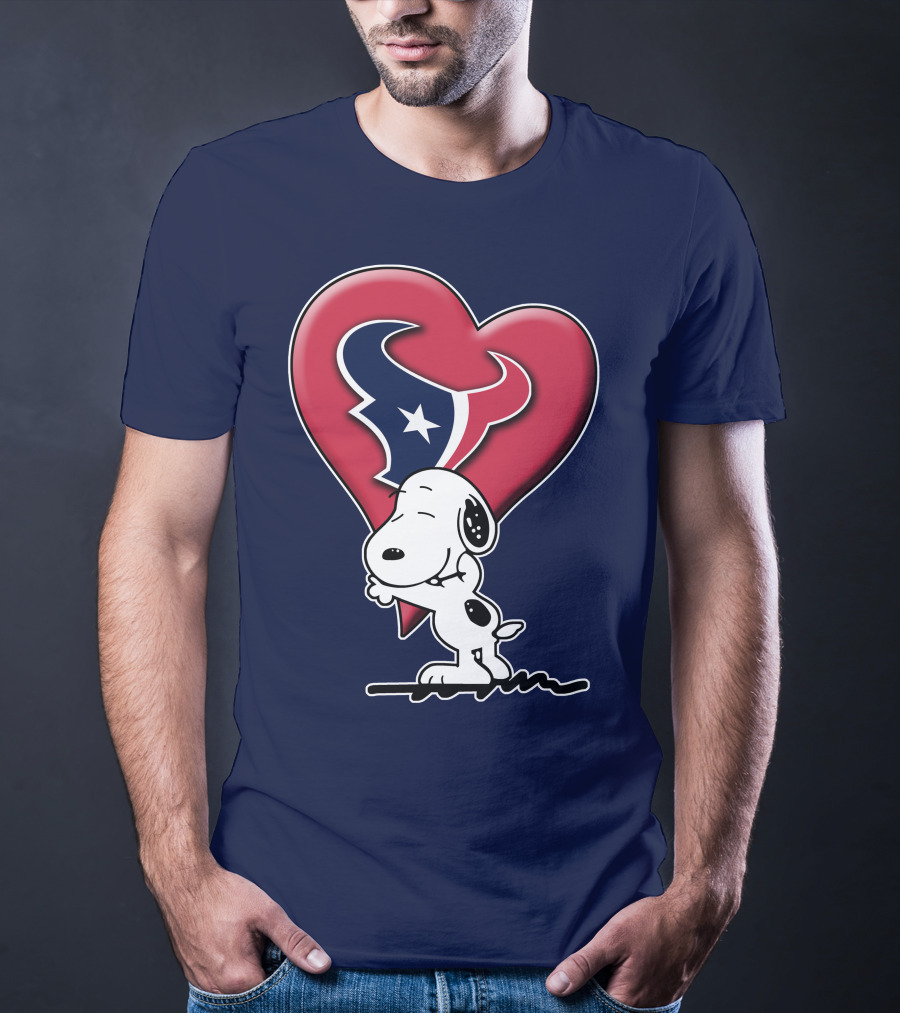 Snp Houston Texans Heart Embrace T-Shirt
