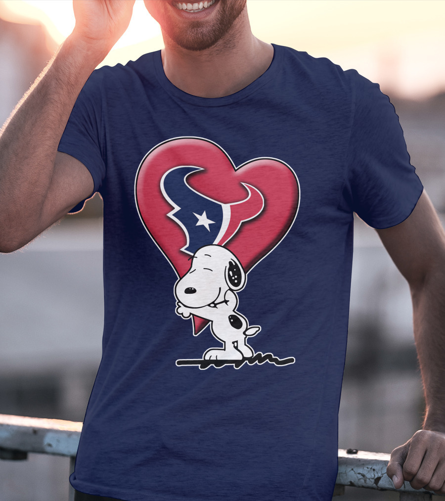 Snp Houston Texans Heart Embrace T-Shirt