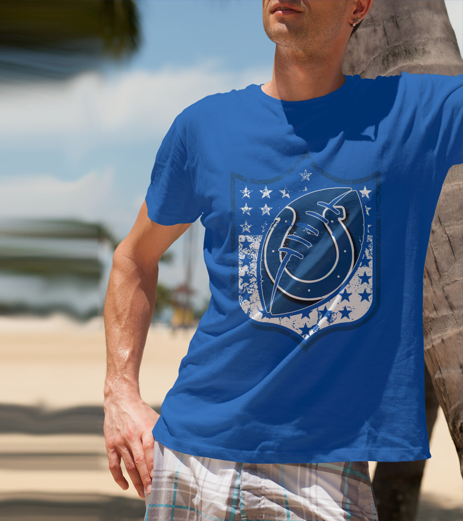 Indianapolis Colts Football Stars Shield T-Shirt