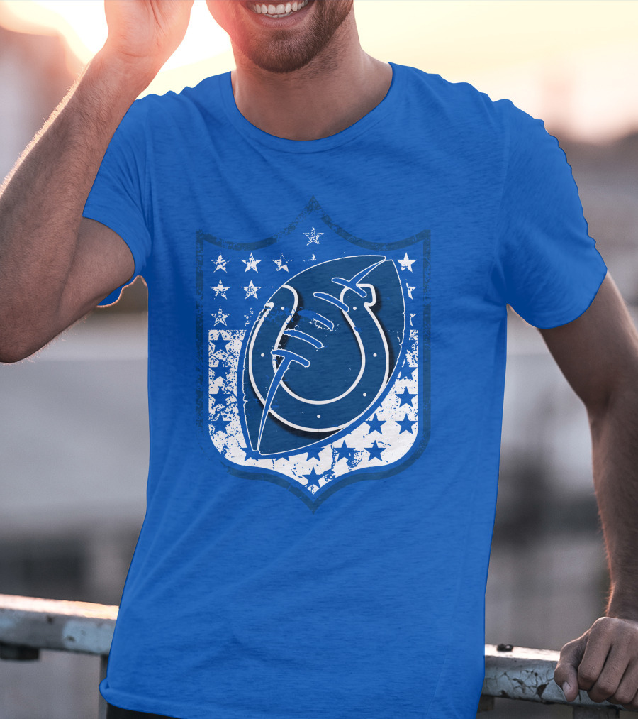 Indianapolis Colts Football Stars Shield T-Shirt