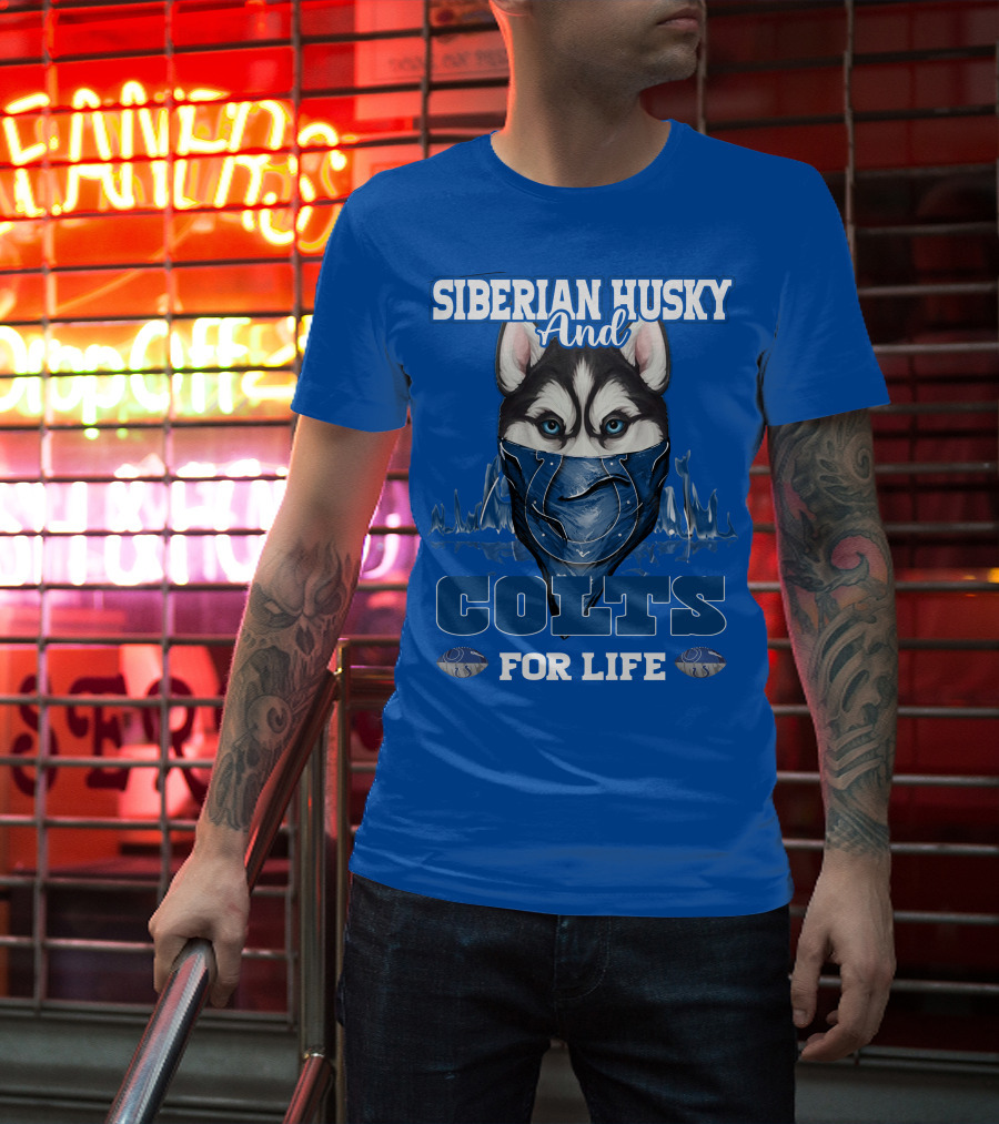 Siberian Husky And Colts For Life T-Shirt