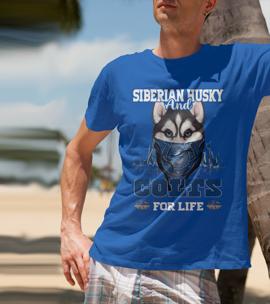 Siberian Husky And Colts For Life T-Shirt