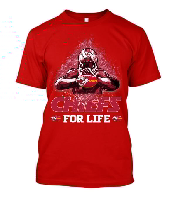 Chiefs For Life Kansas City Chiefs T-Shirt