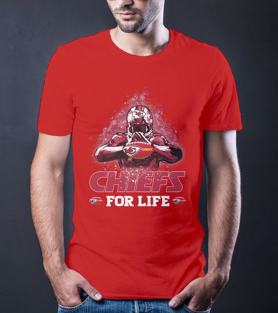 Chiefs For Life Kansas City Chiefs T-Shirt