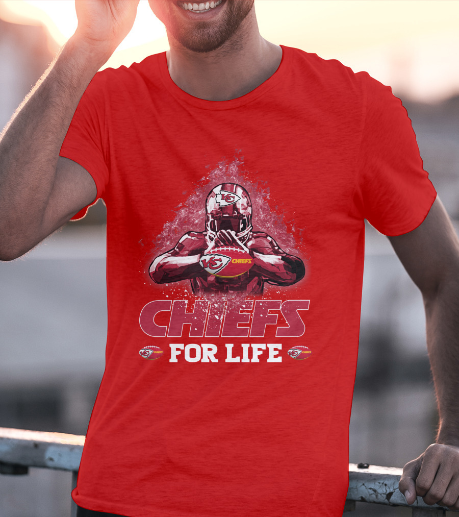 Chiefs For Life Kansas City Chiefs T-Shirt