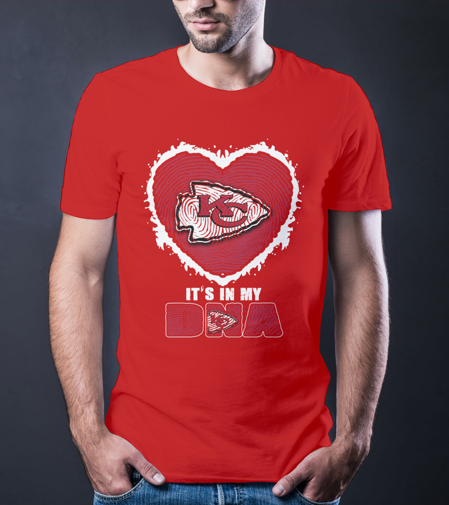 It's In My Dna Kansas City Chiefs T-Shirt