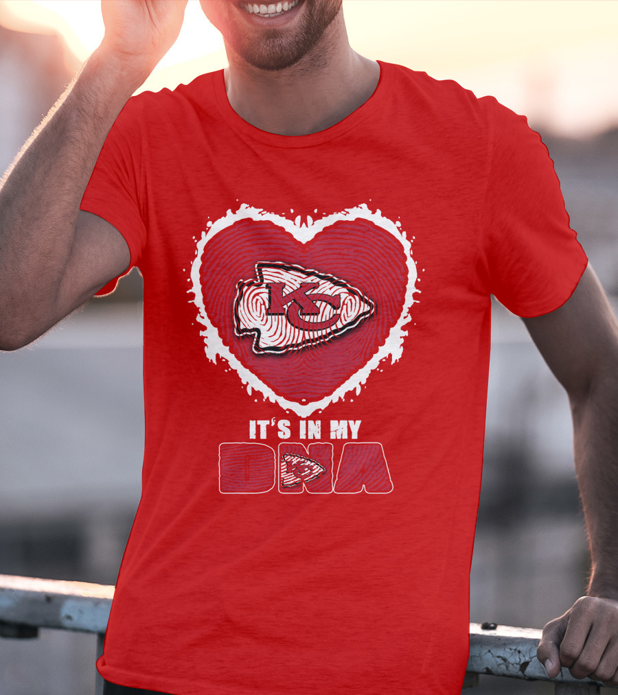 It's In My Dna Kansas City Chiefs T-Shirt