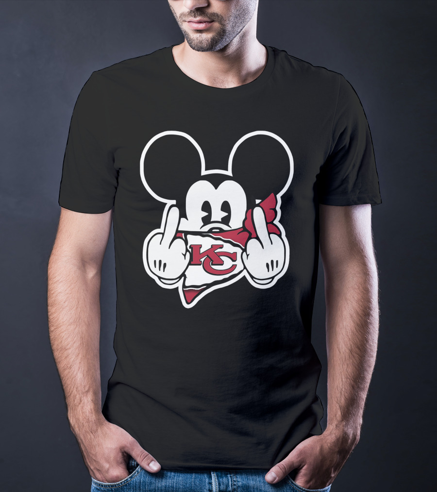 Kansas City Chiefs Kc Logo Gesture T-Shirt