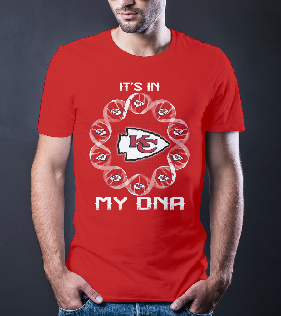 Kansas City Chiefs It's In My Dna T-Shirt