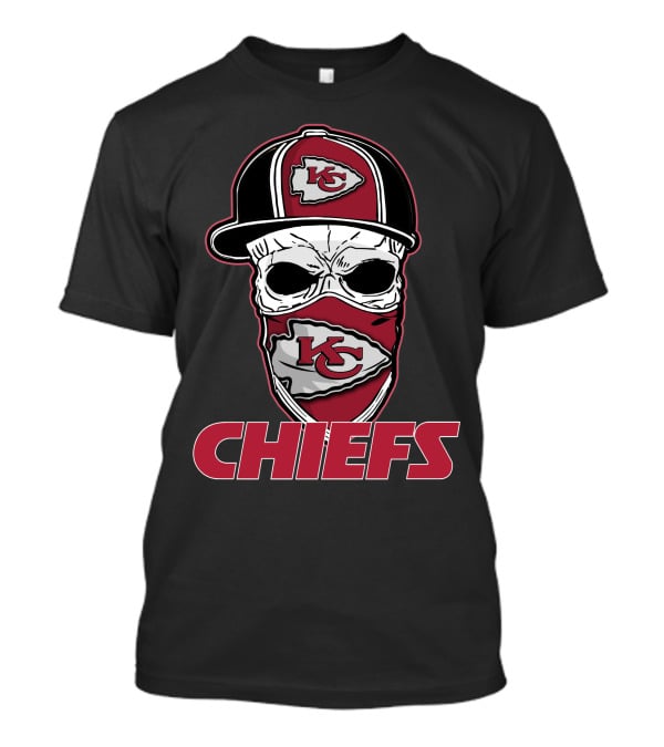 Chiefs Skull Hat Kansas City Chiefs T-Shirt