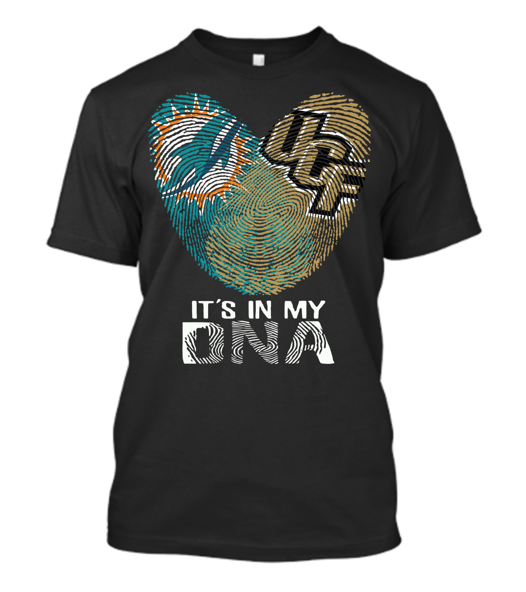 Miami Dolphins Ucf It's In My Dna T-Shirt