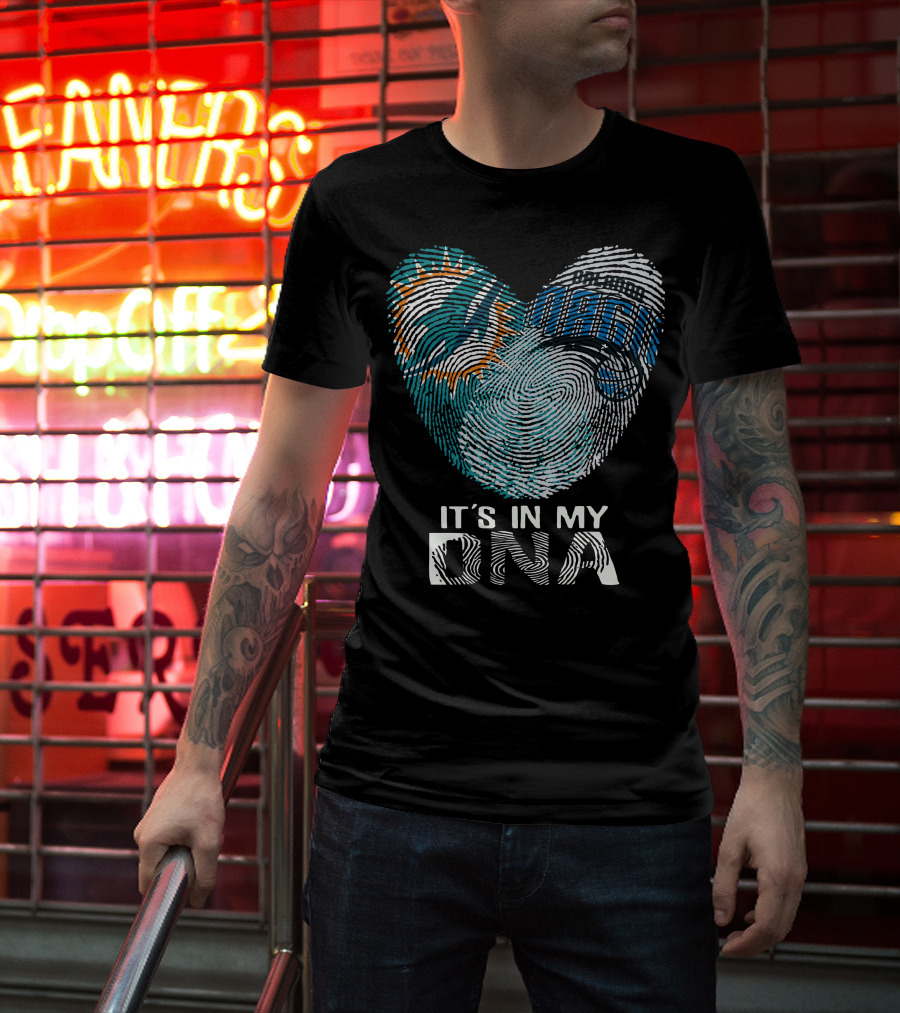 Miami Dolphins Orlando Magic It's In My Dna T-Shirt