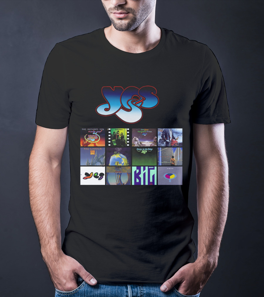 Yes Band Album Collection Highlights Classic Covers And Iconic T-Shirt