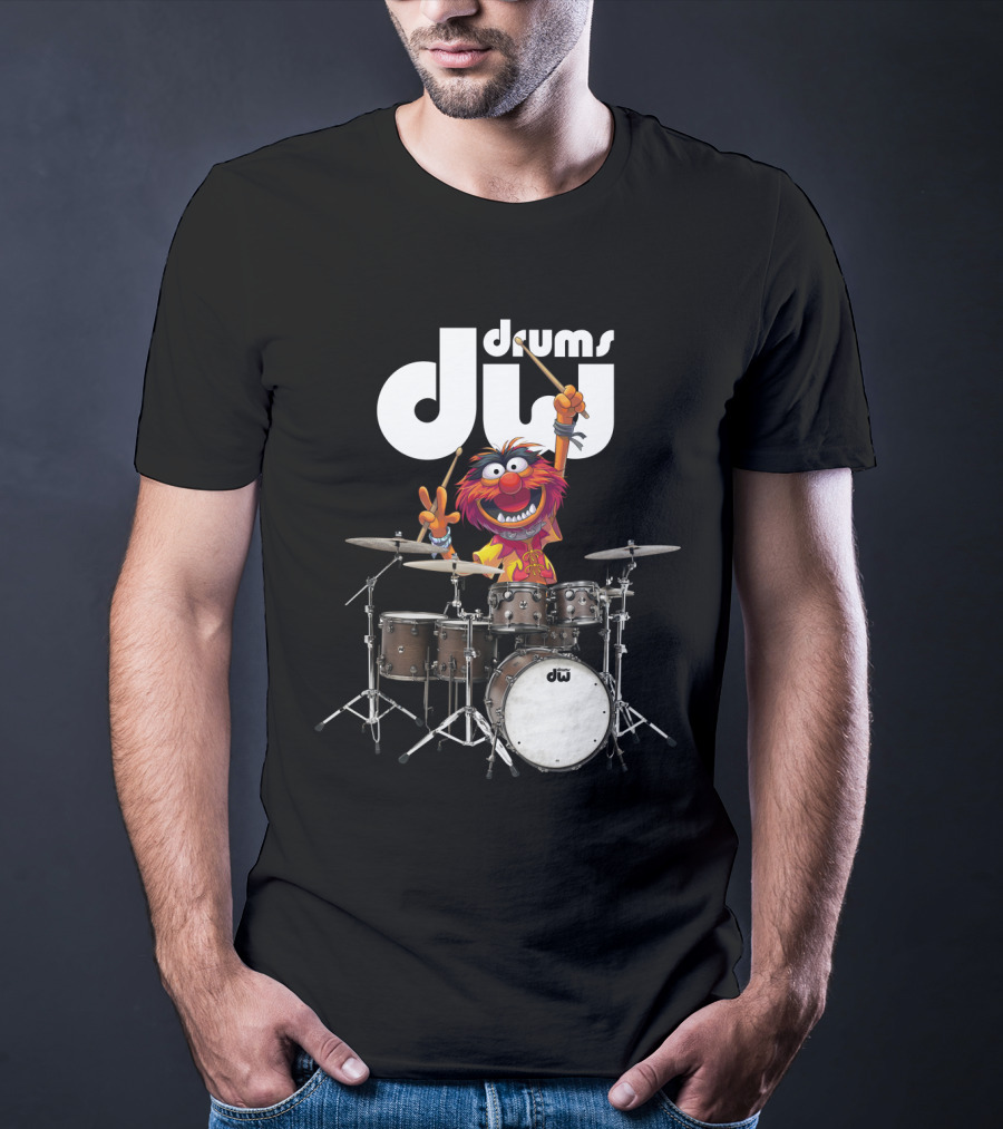 The Muppets Animal DW Drums T-Shirt