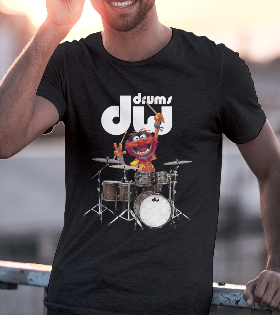 The Muppets Animal DW Drums T-Shirt