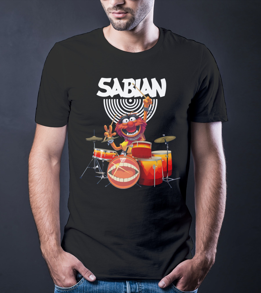 The Muppets Animal Sabian Drums T-Shirt