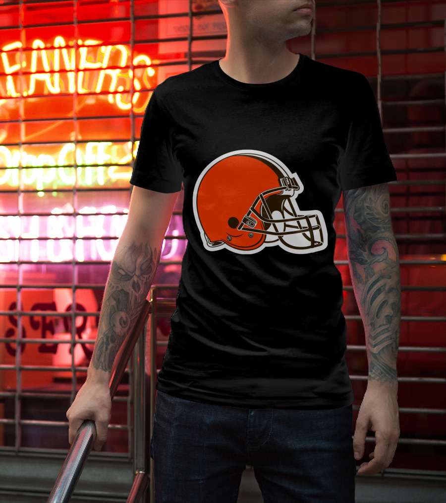 Cleveland Browns Helmet T-Shirt