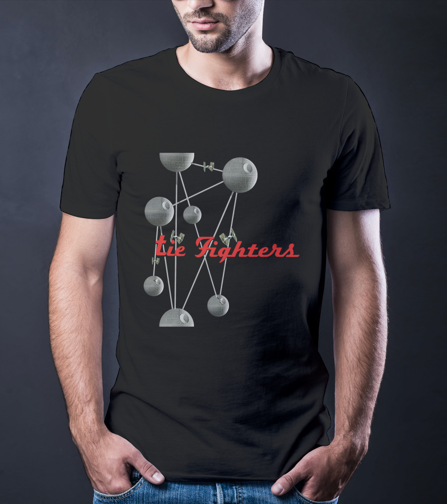 Tie Fighters Death Star Network T-Shirt