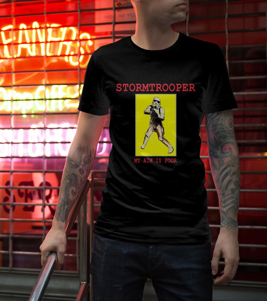 Stormtrooper My Aim Is Poor T-Shirt