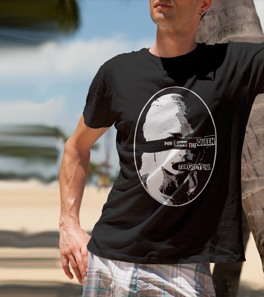 Pod Save The Queen Targaryens Oval T-Shirt