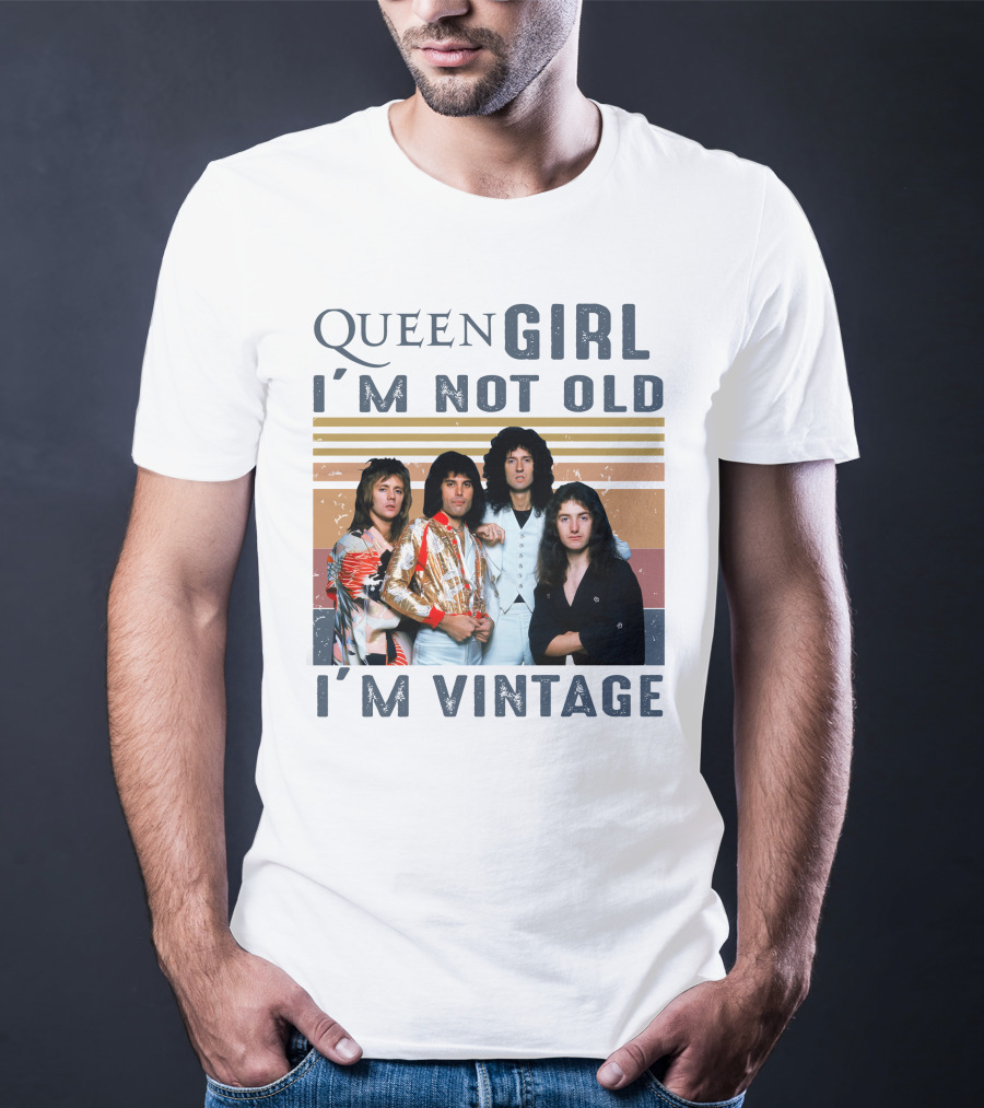 Queen Girl I'm Not Old I'm Vintage T-Shirt