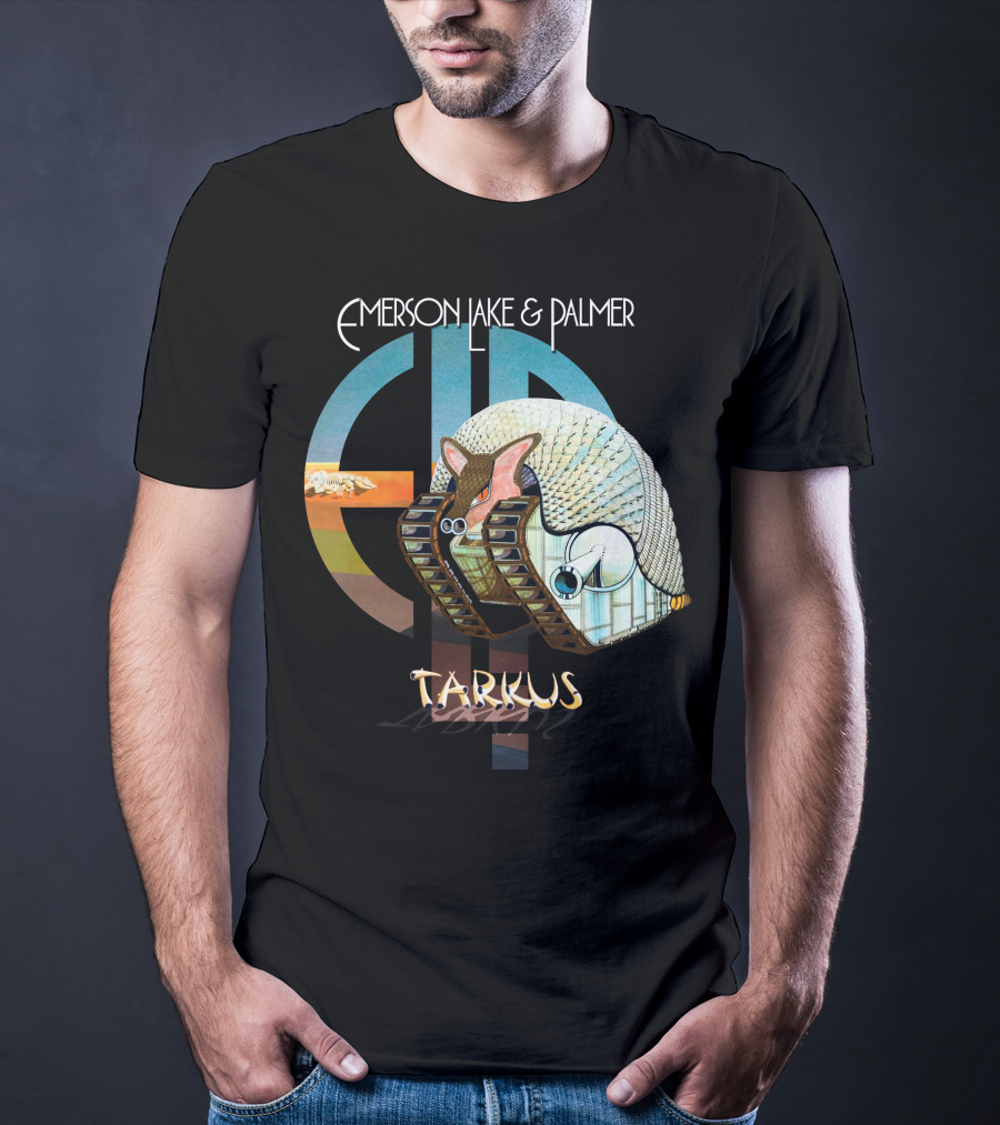 Emerson Lake And Palmer Tarkus Armadillo Tank T-Shirt