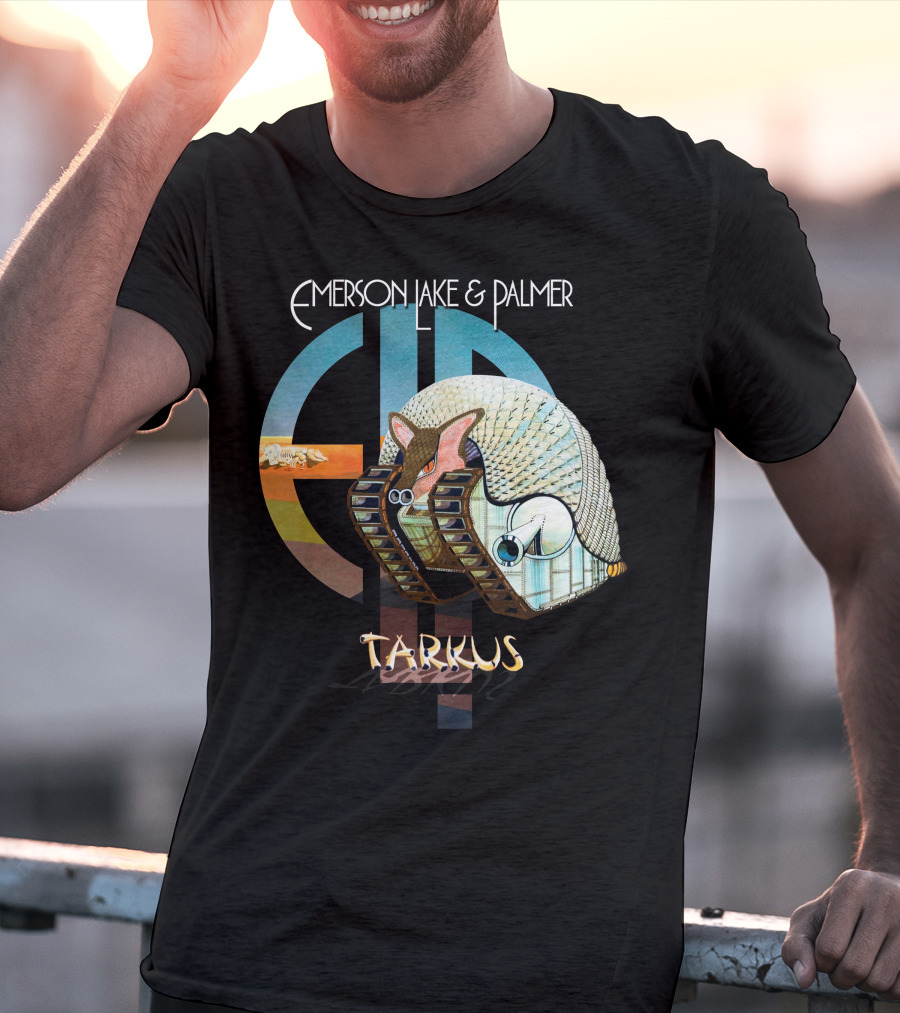 Emerson Lake And Palmer Tarkus Armadillo Tank T-Shirt