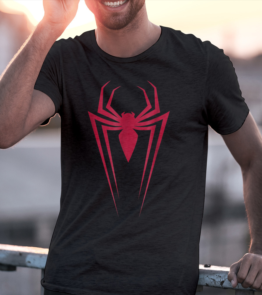 Spider Man Red Emblem T-Shirt