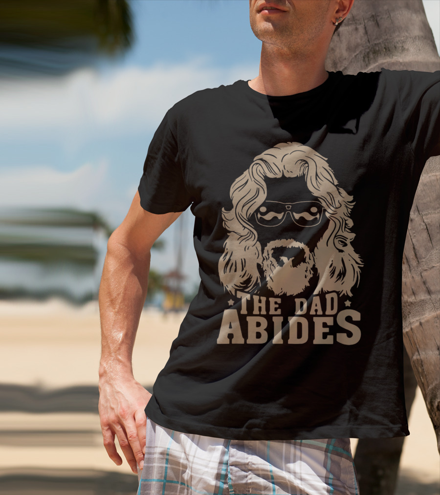 The Dad Abides Big Lebowski T-Shirt