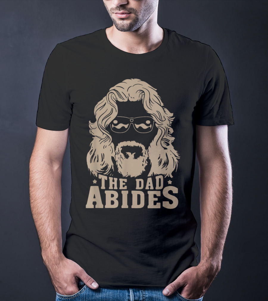 The Dad Abides Big Lebowski T-Shirt