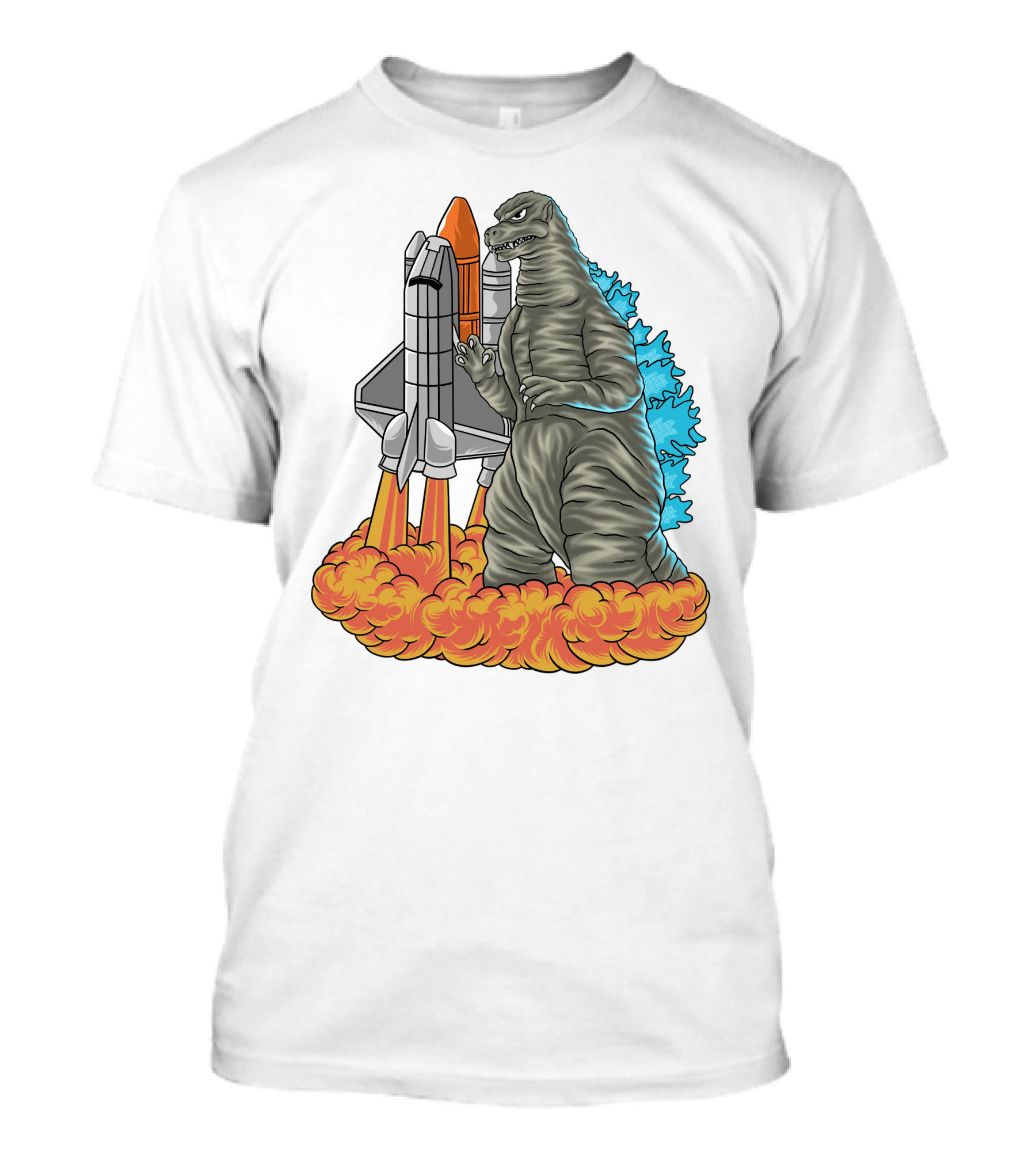 Rudal Zilla Rocket Monster Fusion T-Shirt