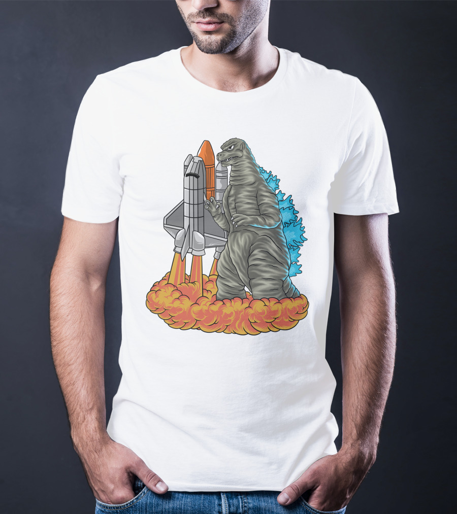 Rudal Zilla Rocket Monster Fusion T-Shirt