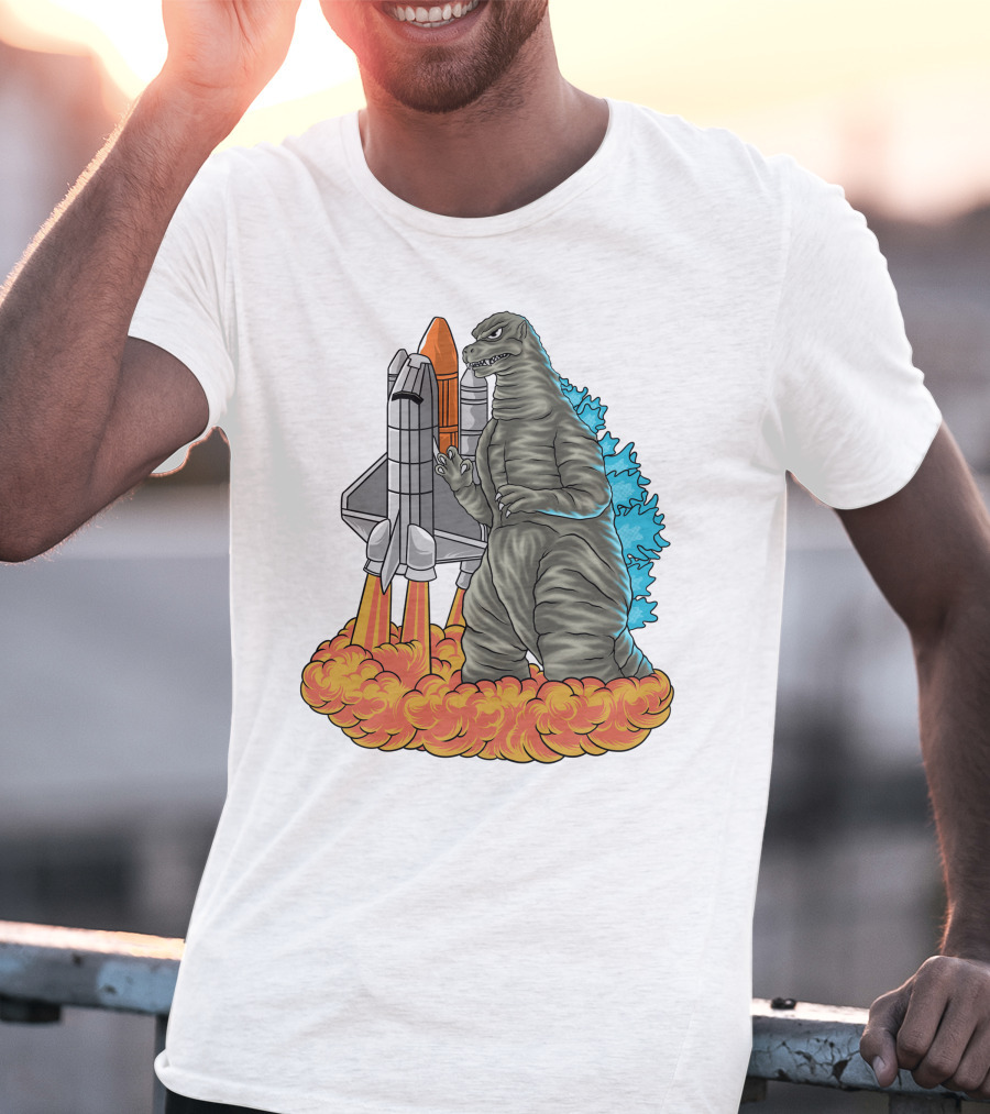 Rudal Zilla Rocket Monster Fusion T-Shirt