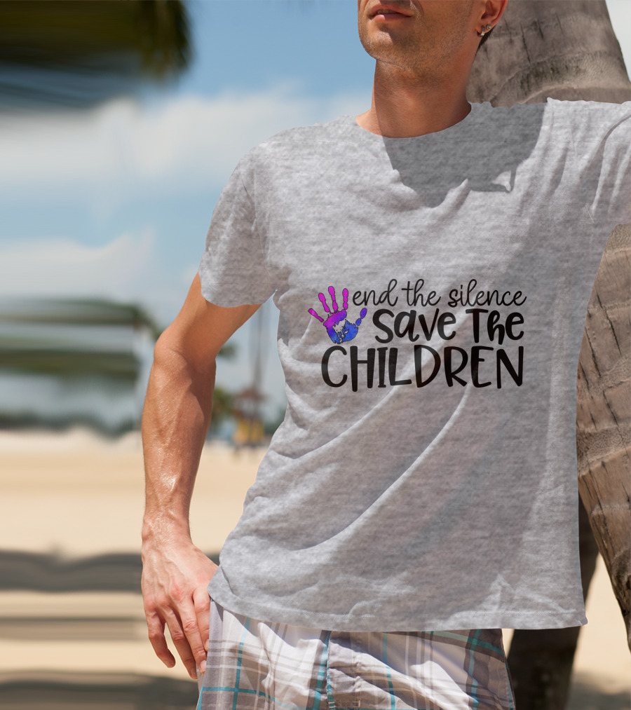 End The Silence Save The Children T-Shirt