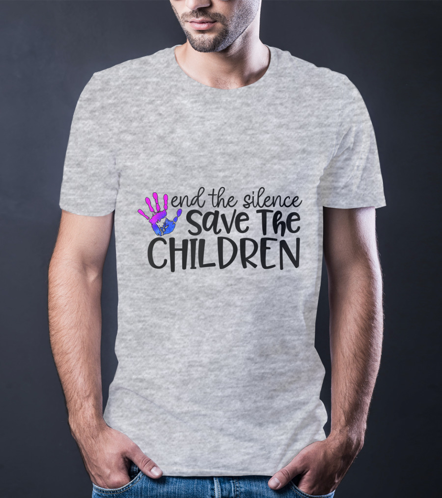 End The Silence Save The Children T-Shirt
