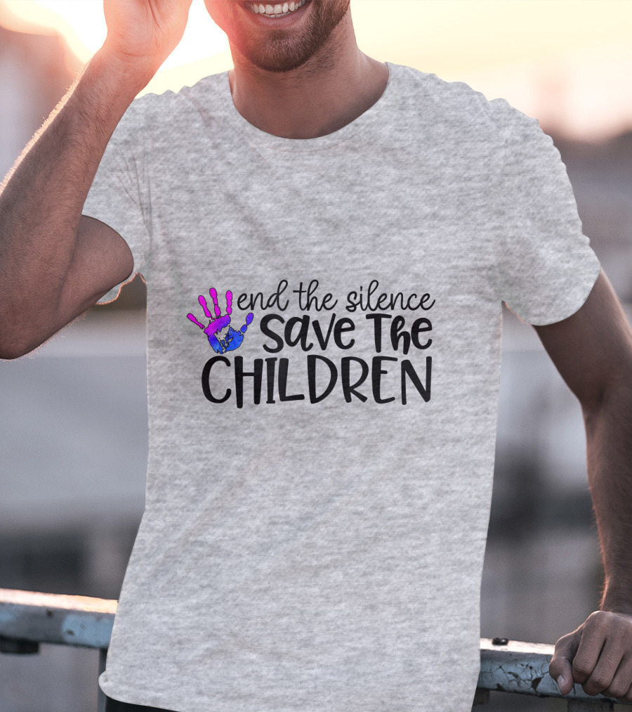 End The Silence Save The Children T-Shirt