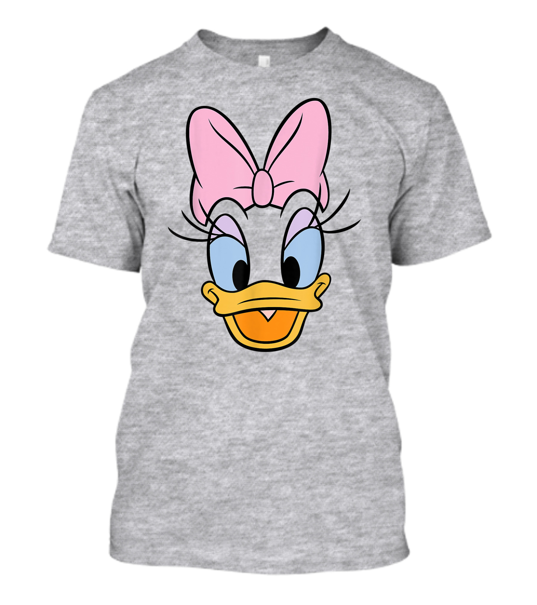 Disney Daisy Duck Pink Bow Face T-Shirt