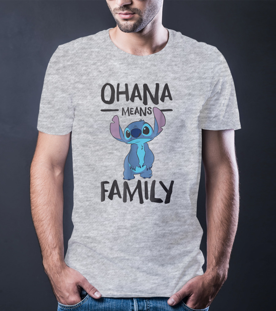 Ohana Means Family Stitch Disney T-Shirt