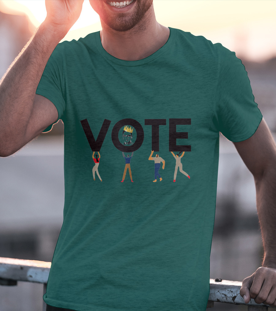 Vote Crown Carry Kings Pop T-Shirt