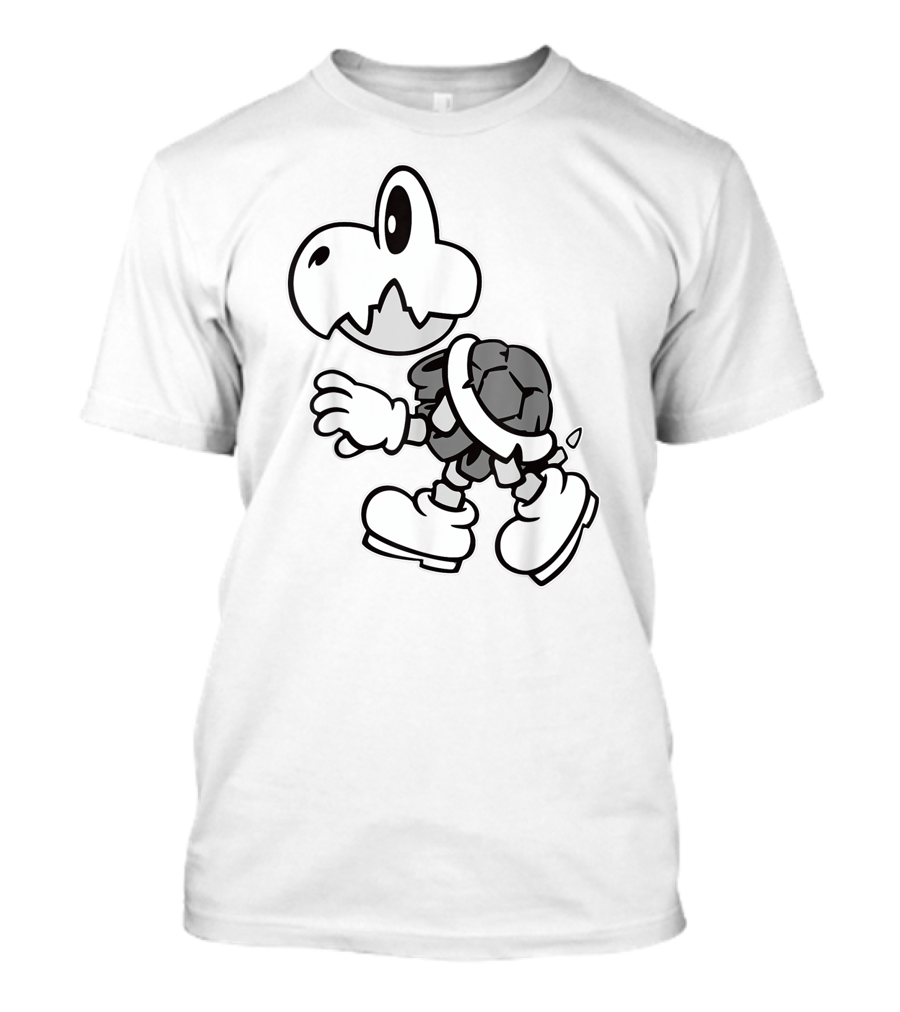 Super Mario Dry Bones Iconic Skeleton Character T-Shirt