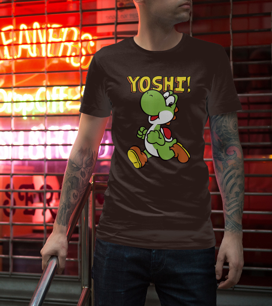 Yoshi Super Mario Jump Intro T-Shirt