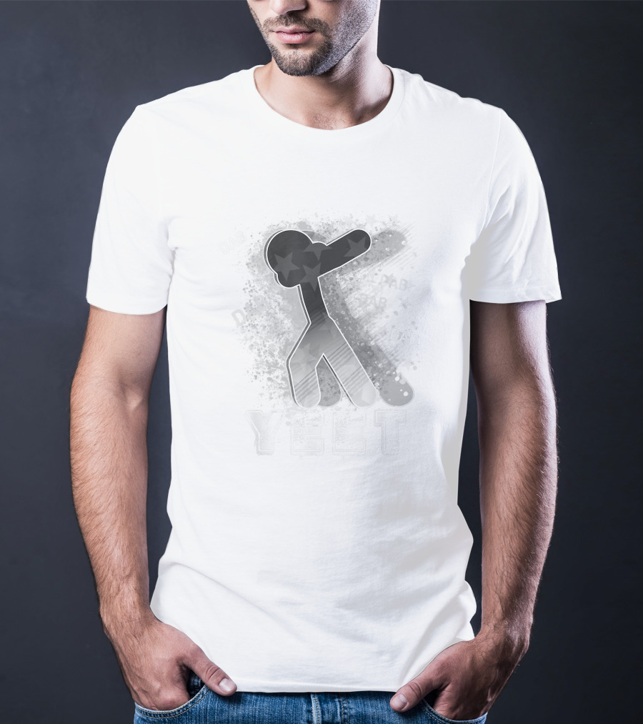 Yeet Dab Meme Funny Dabbing Star T-Shirt