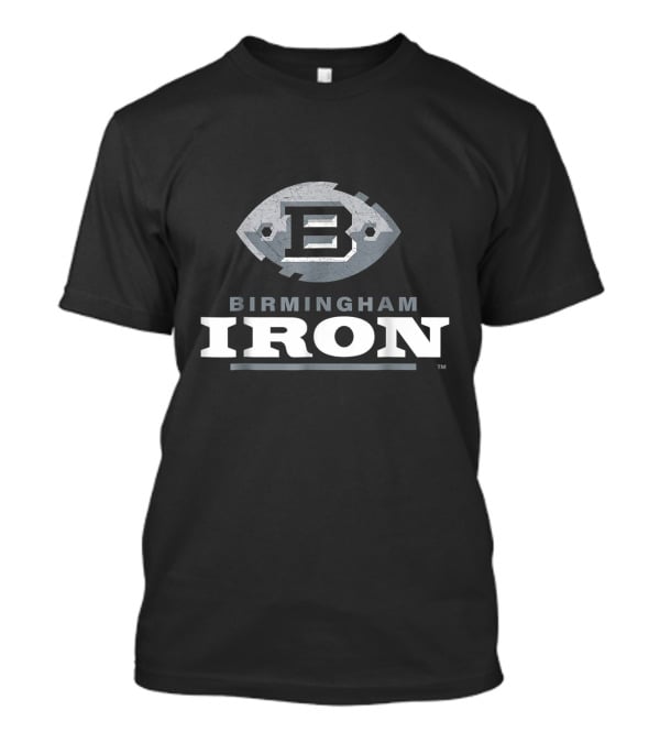 Birmingham Iron Vintage Football Emblem T-Shirt