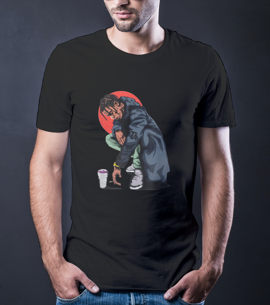 Fans Astroworld Travis Cup Iconic Style Scene T-Shirt